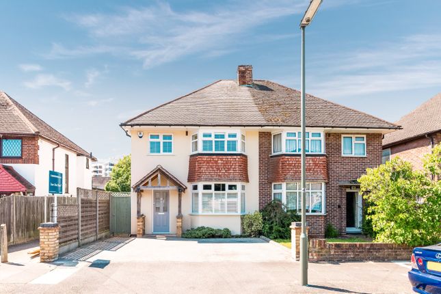 Thumbnail Semi-detached house for sale in Heathcroft Avenue, Sunbury-On-Thames, Surrey