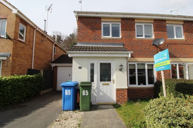 Thumbnail Semi-detached house to rent in Millrise Road, Mansfield, Nottinghamshire