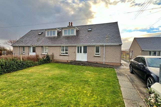 Thumbnail Semi-detached house for sale in Doune, Bragar, Isle Of Lewis
