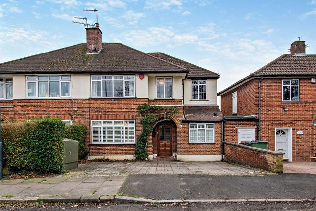 Thumbnail Semi-detached house for sale in Oxhey Lane, Hatch End, Pinner