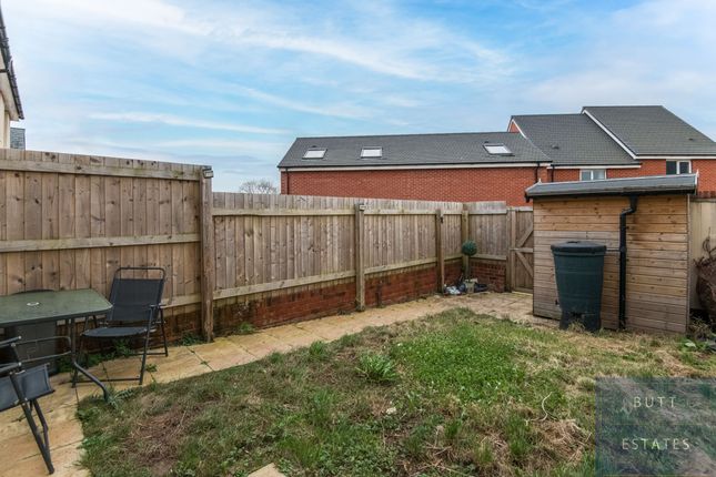 Terraced house for sale in Rush Meadow Road, Cranbrook, Exeter
