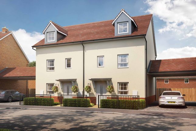 Thumbnail Semi-detached house for sale in "Woodcote" at Tingewick Road, Buckingham