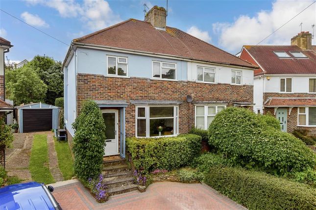 Thumbnail Semi-detached house for sale in Darcey Drive, Brighton, East Sussex