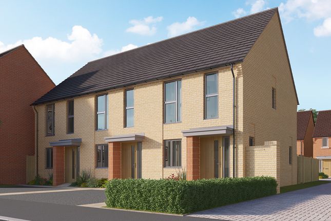 End terrace house for sale in "The Ashley" at Stirling Road, Northstowe, Cambridge