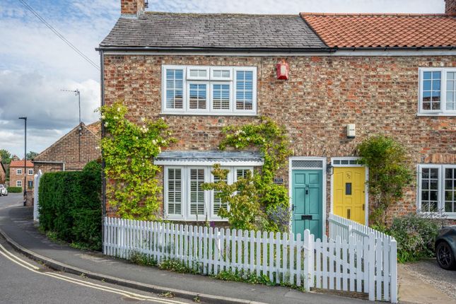 Thumbnail End terrace house for sale in Corner Cottage, The Old Village, Huntington, York