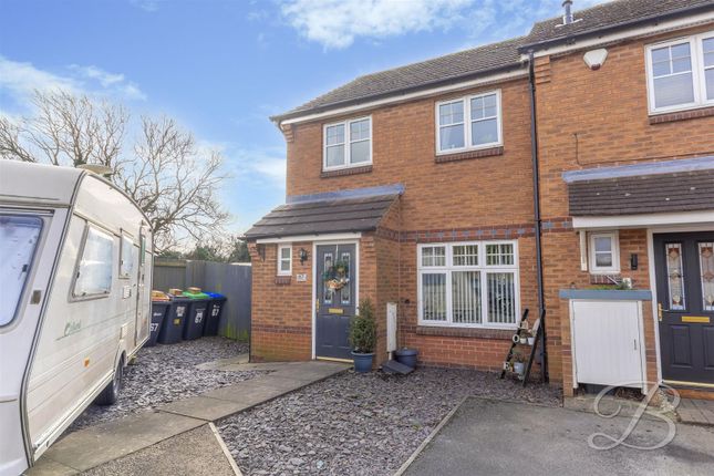 Thumbnail End terrace house for sale in Fisher Close, Sutton-In-Ashfield