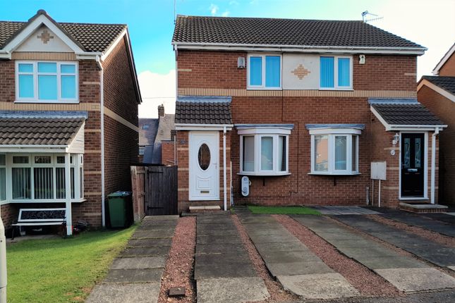 Thumbnail Semi-detached house for sale in Cheviot Gardens, Seaham, Durham