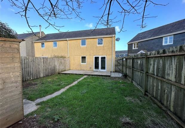 Thumbnail Semi-detached house for sale in Rosewarne Park, Connor Downs, Hayle, Cornwall
