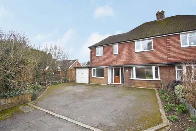 Thumbnail Semi-detached house for sale in Denton Grove, Walton-On-Thames