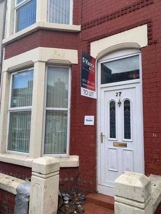Thumbnail Terraced house to rent in Liscard Road, Wavertree, Liverpool