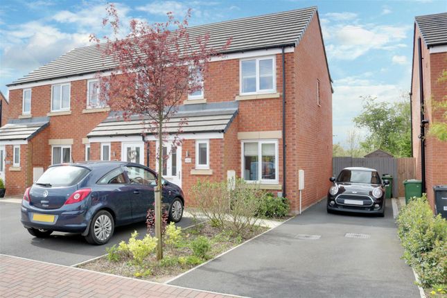 Thumbnail End terrace house for sale in Farrell Drive, Alsager, Stoke-On-Trent