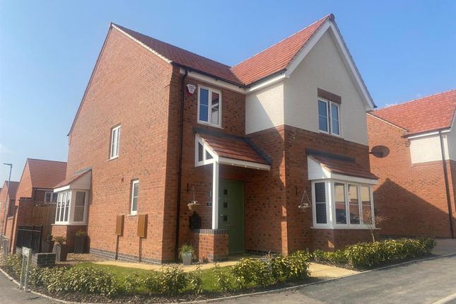 Thumbnail Detached house for sale in Grange Meadows, Hugglescote, Leicestershire