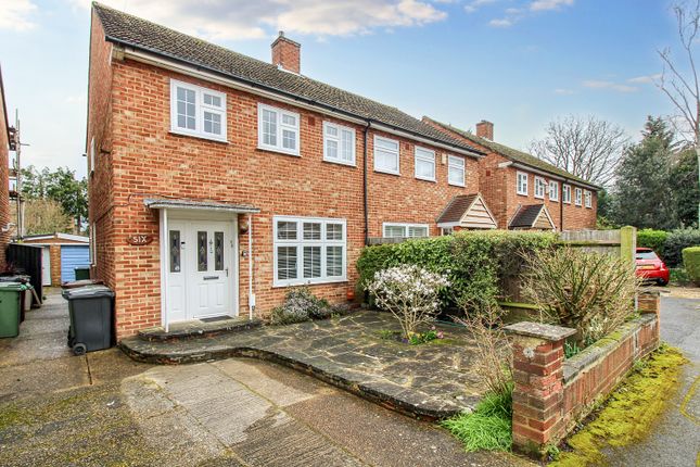 Thumbnail Semi-detached house for sale in Whitmores Close, Epsom