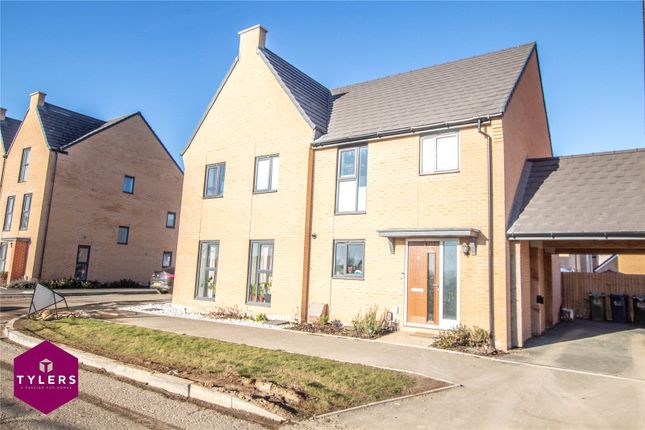 Thumbnail Semi-detached house for sale in Partridge Way, Northstowe, Cambridge, Cambridgeshire