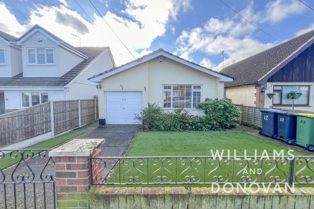 Thumbnail Detached bungalow for sale in Orchard Avenue, Hockley