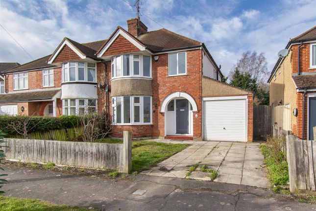 Thumbnail Semi-detached house for sale in Salcombe Drive, Earley, Reading