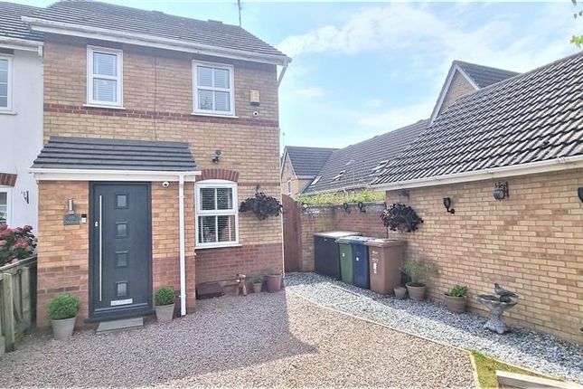 Thumbnail End terrace house to rent in Heron Road, Wisbech