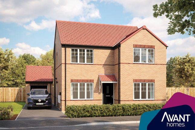 Detached house for sale in "The Horbury" at Tibshelf Road, Holmewood, Chesterfield