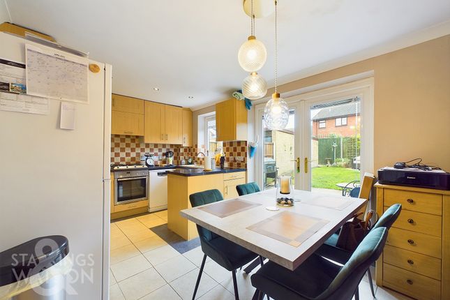Semi-detached house for sale in All Saints Road, Poringland, Norwich