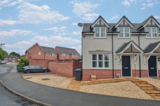 Thumbnail Semi-detached house for sale in Holywell Fields, Hinckley