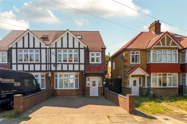 Thumbnail Semi-detached house for sale in Greencroft Road, Hounslow, London