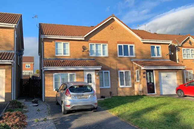 Thumbnail Semi-detached house for sale in Rodney Close, Brotton, Saltburn-By-The-Sea, Cleveland