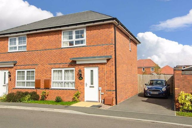 Thumbnail Semi-detached house for sale in Goring Drive, Fradley, Lichfield