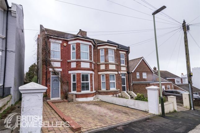 Thumbnail Semi-detached house for sale in Athelstan Road, Hastings, East Sussex