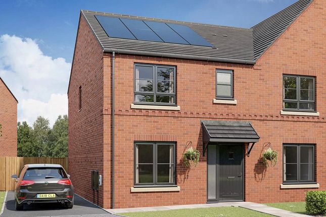 End terrace house for sale in "The Eynsford - Plot 56" at Booth Lane, Middlewich