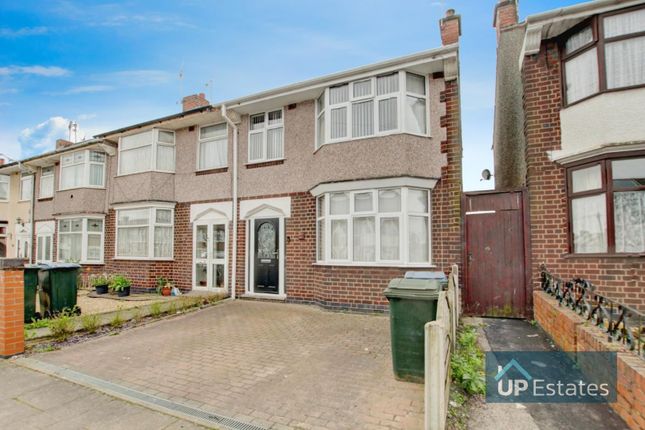 Thumbnail End terrace house for sale in Glencoe Road, Coventry