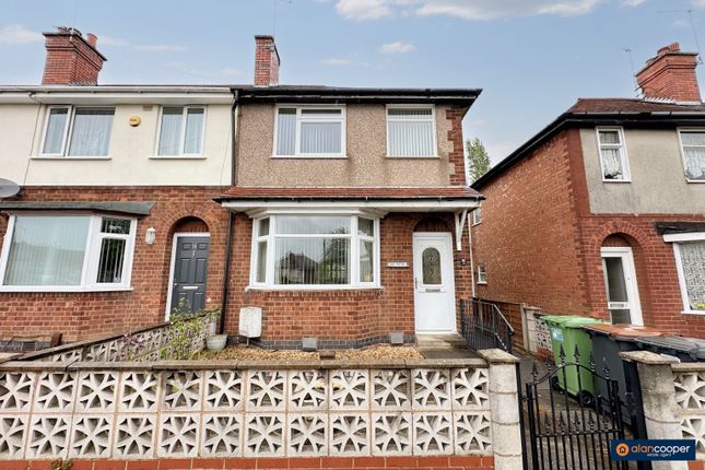 Thumbnail End terrace house for sale in Hollystitches Road, Nuneaton