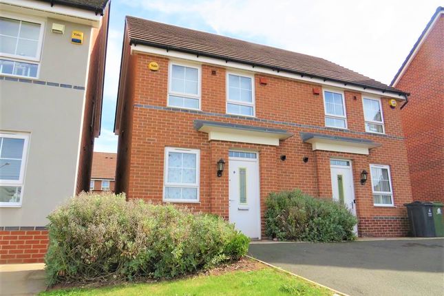 Thumbnail Semi-detached house to rent in Steam Tram Drive, Wednesbury