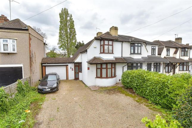 Thumbnail Semi-detached house for sale in Stradbroke Grove, Clayhall, Ilford, Essex