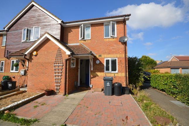 Thumbnail End terrace house to rent in Morecambe Close, Stevenage