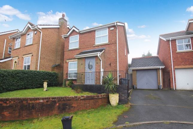 Thumbnail Detached house for sale in Holywell Close, Knypersley, Biddulph