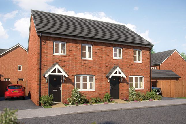 Thumbnail Semi-detached house for sale in "Magnolia" at Canon Ward Way, Haslington, Crewe