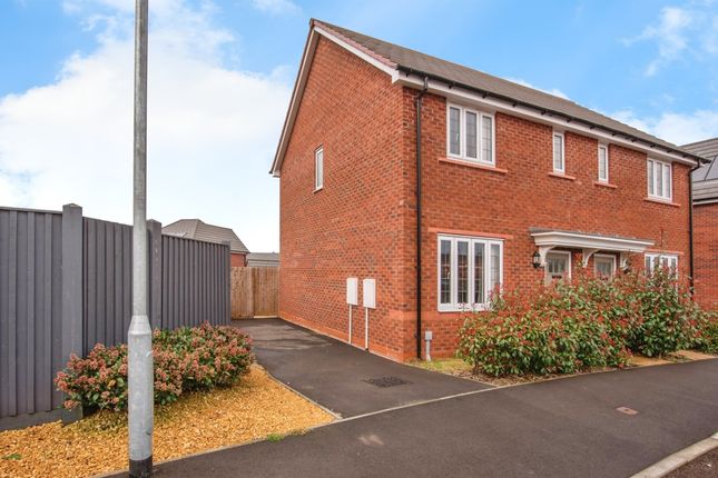 Thumbnail Semi-detached house for sale in Gatekeeper Drive, Holmer, Hereford