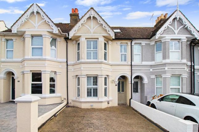 Terraced house for sale in Underdown Road, Southwick, Brighton