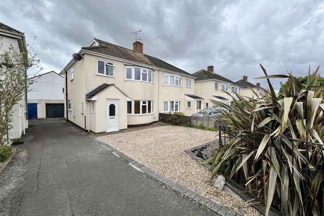 Thumbnail Semi-detached house for sale in Milton Road, Weston-Super-Mare