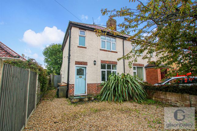 Semi-detached house for sale in Blenheim Close, Sprowston, Norwich