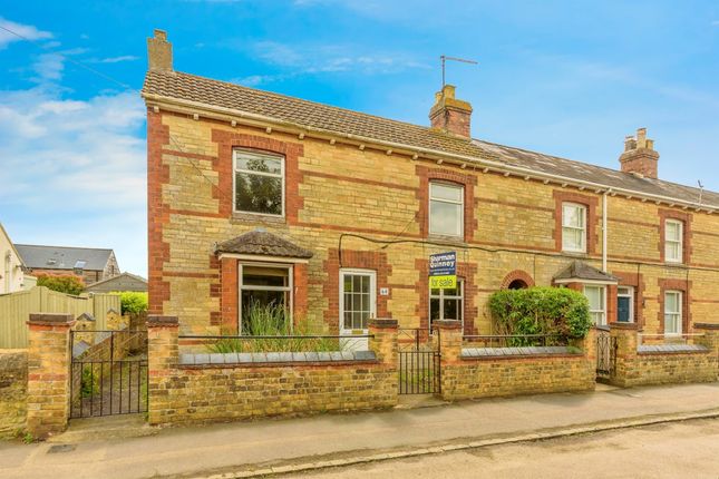 Thumbnail End terrace house for sale in Church Street, Nassington, Peterborough