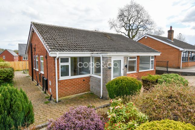 Thumbnail Detached bungalow for sale in Heathfield Gardens, Tibshelf, Alfreton, Derbyshire