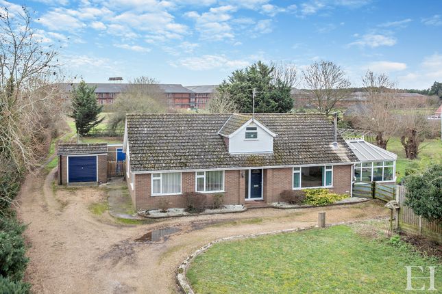 Detached bungalow for sale in Stock Corner, Beck Row, Bury St. Edmunds
