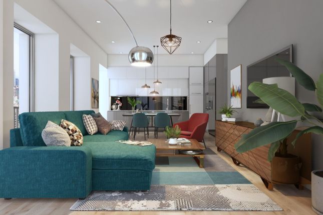 1-bed flat on 54, Lower Mosley Street, Manchester, £260,000
