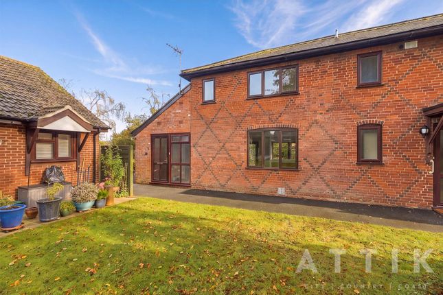 1-bed semi-detached on The Limes, London Road, Halesworth, £180,000
