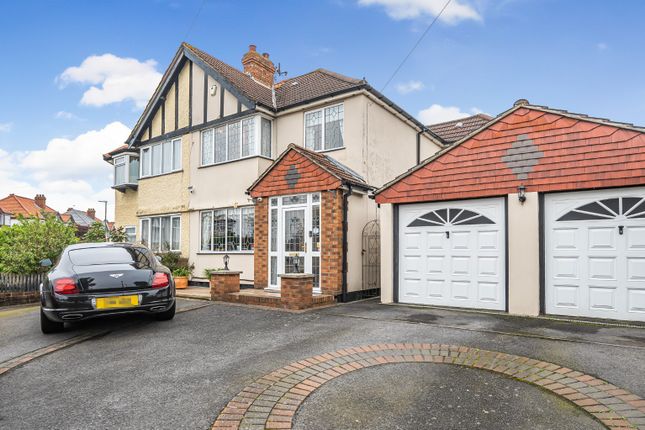 Semi-detached house for sale in Burleigh Road, Sutton, Surrey