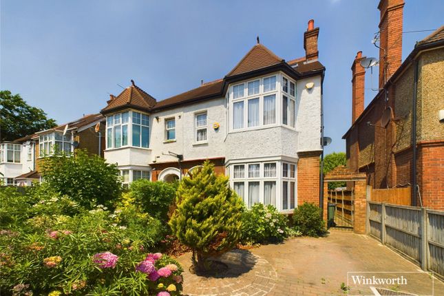 Thumbnail Semi-detached house for sale in Whitchurch Lane, Edgware, Middlesex