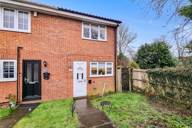 Thumbnail End terrace house for sale in Brickfield Farm Gardens, Farnborough, Kent