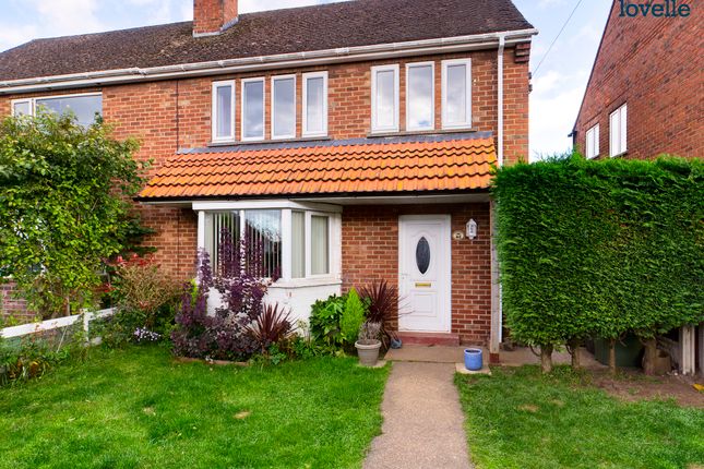 Thumbnail Semi-detached house for sale in Churchill Avenue, Market Rasen