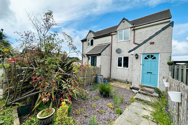 Semi-detached house for sale in Henley Drive, Mount Hawke, Truro, Cornwall